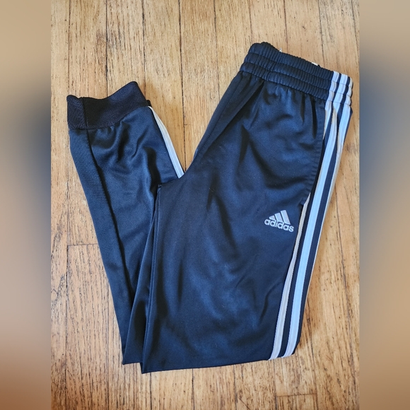 Adidas Kids Black Joggers - Picture 6 of 8